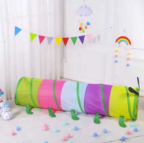 Children's Tunnel Tent - Caterpillar