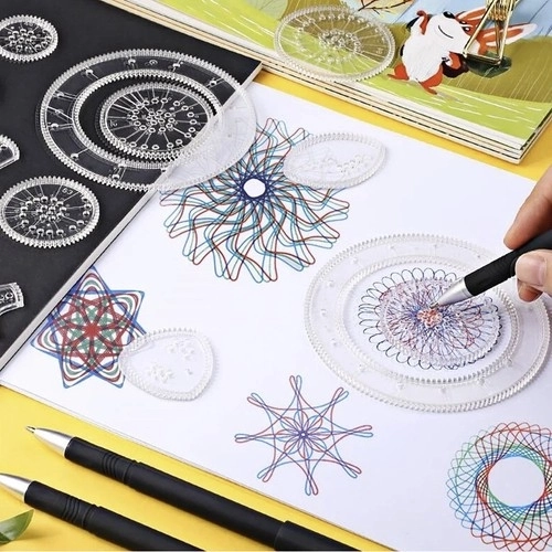 Maaleo spirograph drawing set