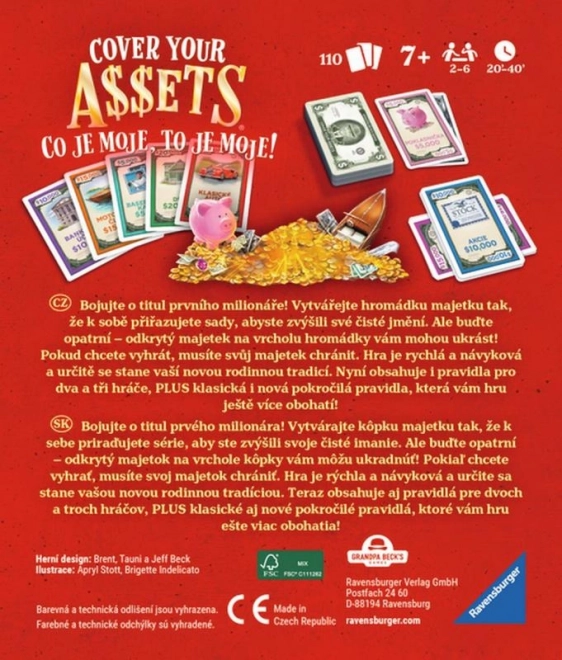 Cover Your Assets Board Game