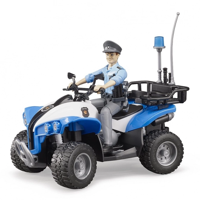 Bruder Bworld Police ATV with Figure