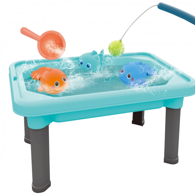 Woopie 3-in-1 Water Table Sandbox Fishing Game Playset