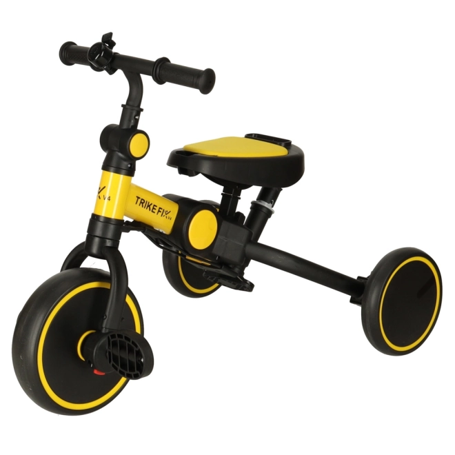 Yellow and Black Trike Fix V4 with Canopy – Yellow and Black