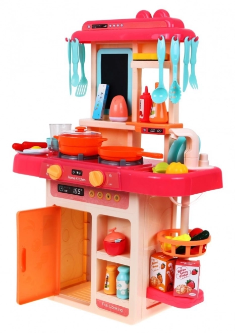 Pink Kitchen Playset with Accessories