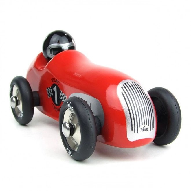 Red Vintage Racing Car by Vilac