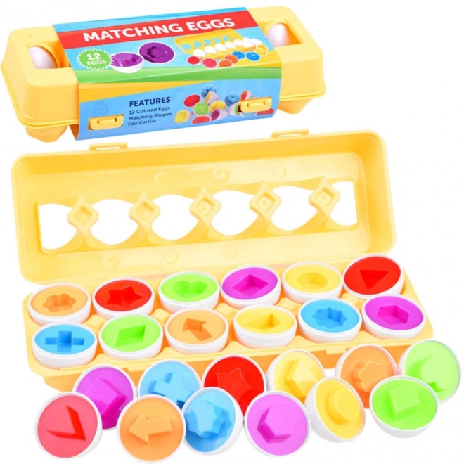 Shape Matching Eggs Set