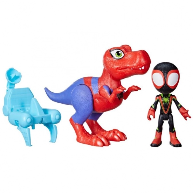 Spider-Man and Friends Dinosaur Action Figure Set