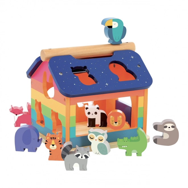 Rainbow House Shape Sorter