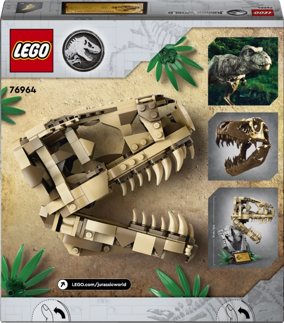 Lego Jurassic World Dinosaur Skeletons T. Rex Skull