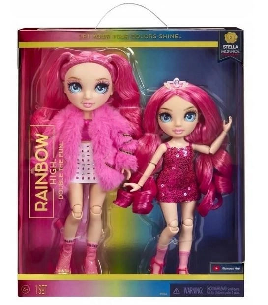 Rainbow High Stella Monroe Doll 2-Pack