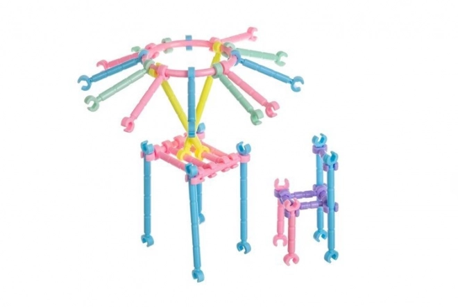 Construction Straws Building Set 1000 Pieces