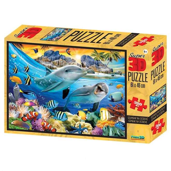 Underwater Life on the Reef 3D Puzzle