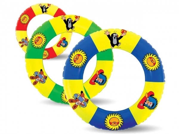 Inflatable Pool Ring with Little Mole