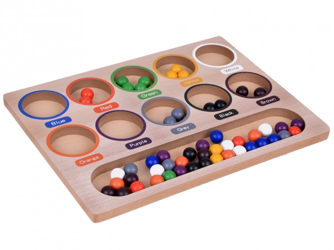 Montessori Colorful Beads Mosaic Puzzle