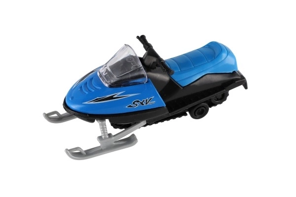 Snowmobile Toy with Pull-Back Action