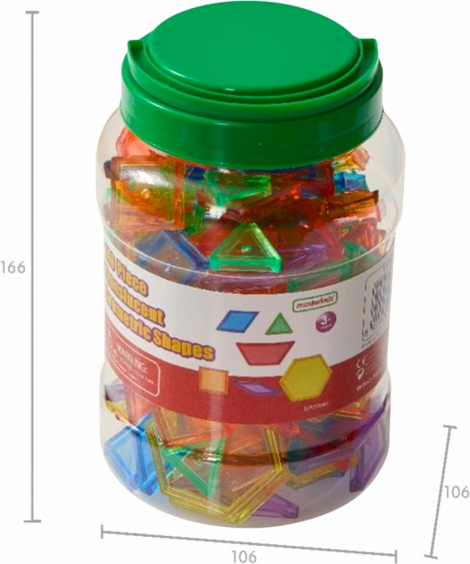Panneau LED carré coloré MASTERKIDZ avec mosaïque Montessori 140 pcs