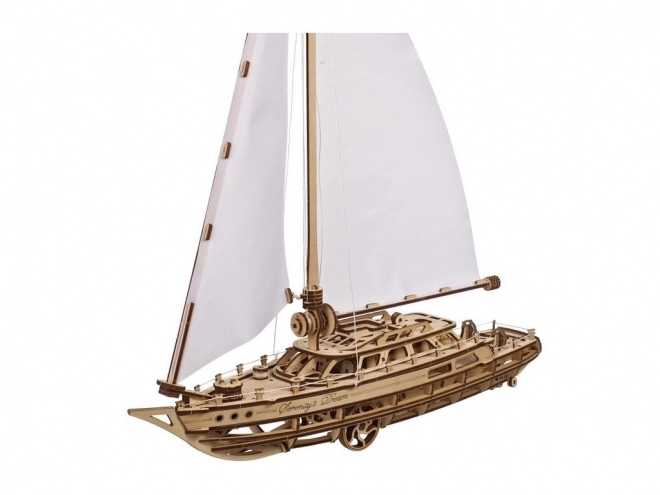 3D Wooden Mechanical Puzzle Yacht Serenity's Dream