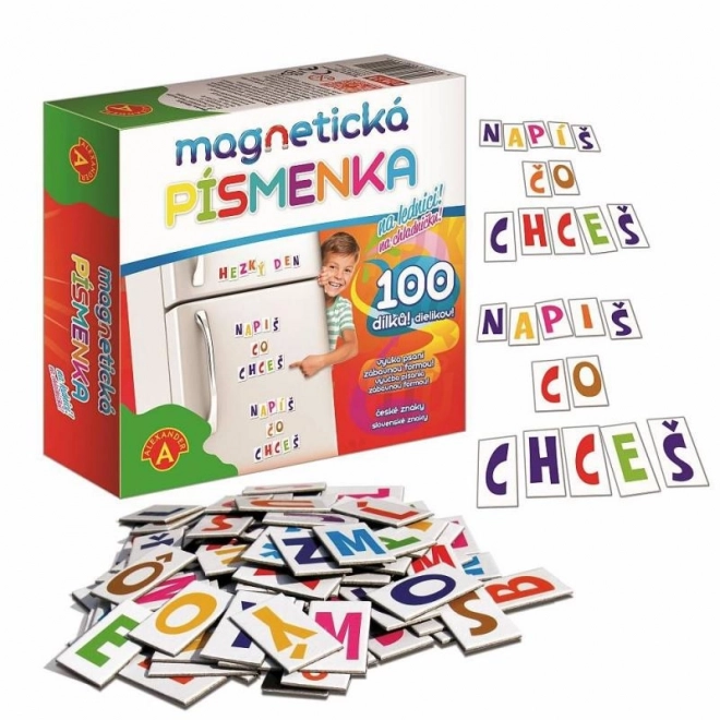 Magnetic Letters for Fridge - 100 Pieces