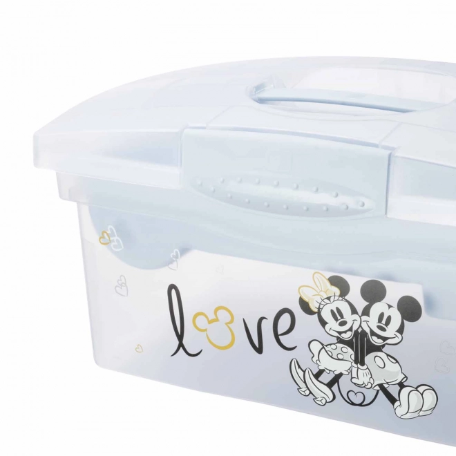 Travel Organizer Box with Compartment Mickey Smoky Blue