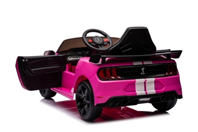 Battery-Powered Ford Mustang GT500 Shelby Pink