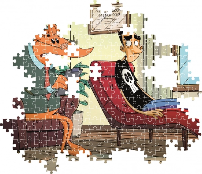 Clementoni Puzzle Netflix: This World Won't Get Me (Zerocalcare I) 1000 Pieces