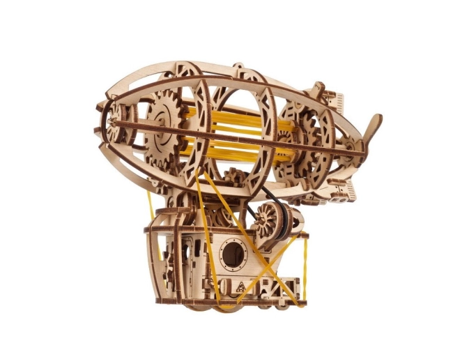 Elegante design steampunk in legno naturale