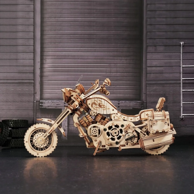 Robotime Rokr 3D Wooden Puzzle Cruiser Motorcycle