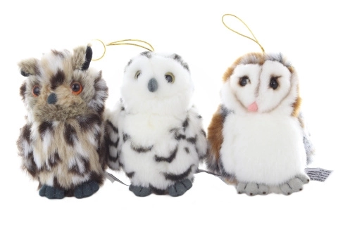 Plush Owl 12 cm