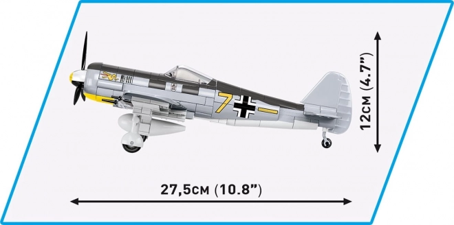 Cobi Focke-Wulf Fw 190 A3 Airplane Model