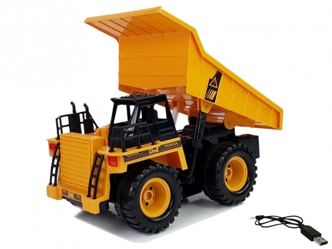 Remote-Controlled Gesture Hand Movement Dump Truck 1:22