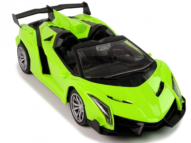 Remote Control Green Sport Car 1:18