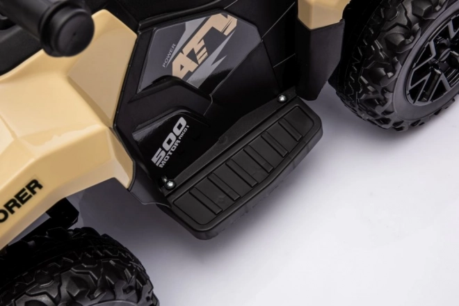 Quad per bambini a batteria Explorer Khaki