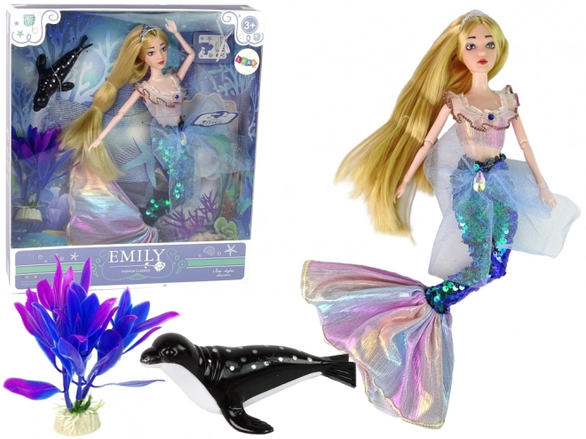 Mermaid Doll Emily with Accessories