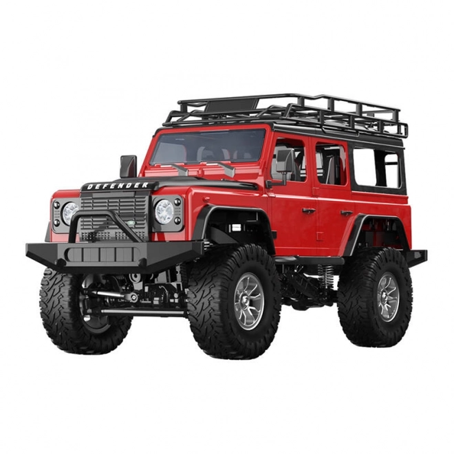 Remote-controlled land rover defender toy car