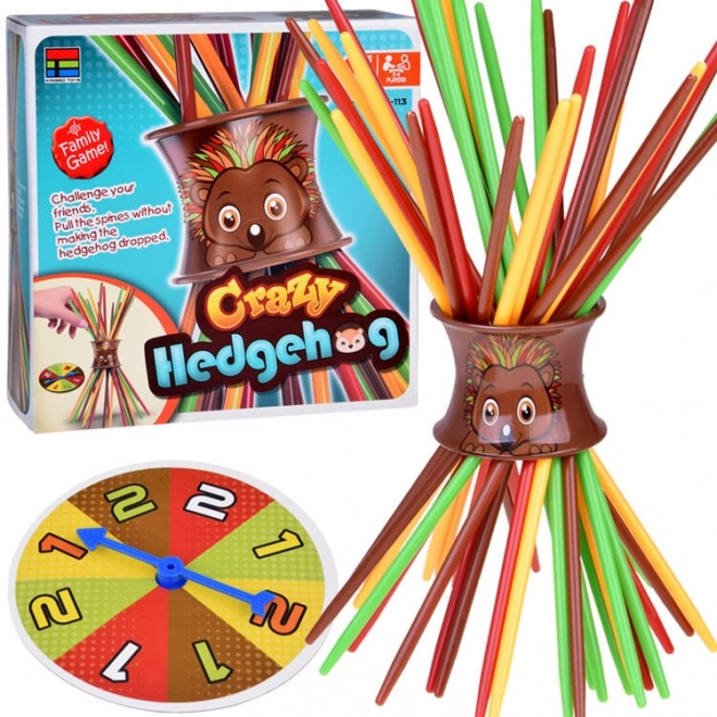 Skill Game Crazy Hedgehog Colorful Pickup Sticks