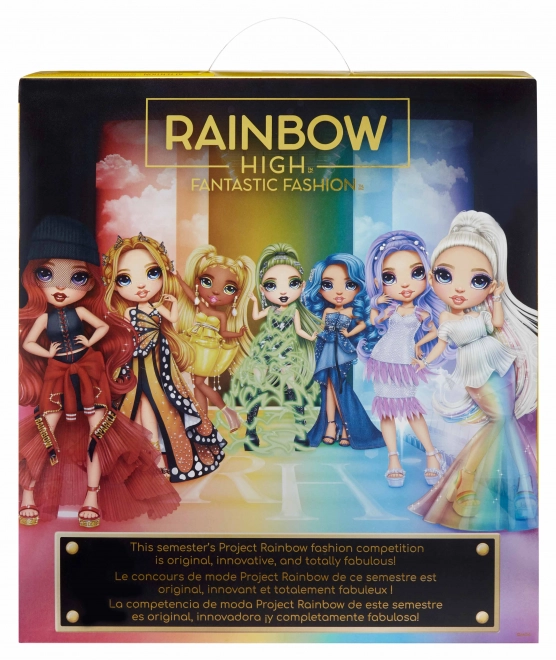 Rainbow High Poupée de Mode Fantastique - JAUNE - Sunny Madison