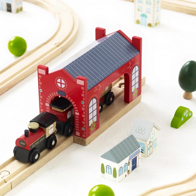 Le Toy Van City Wooden Train Set