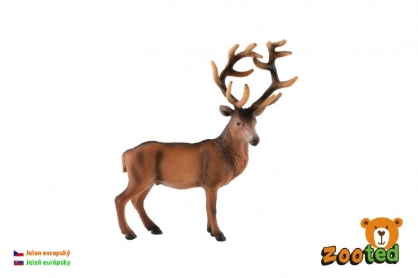 European Deer Toy Figurine 15cm