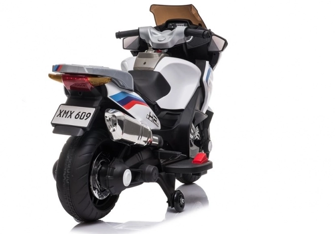 Dětská akumulátorová motorka XMX609 bílá