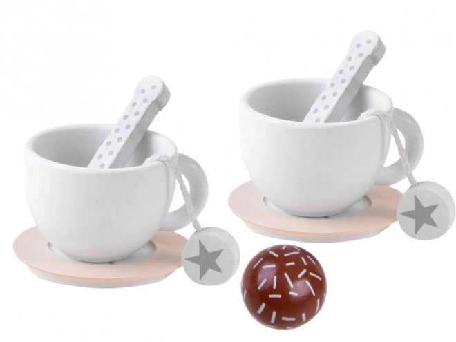 Charming Wooden Tea Set for Children