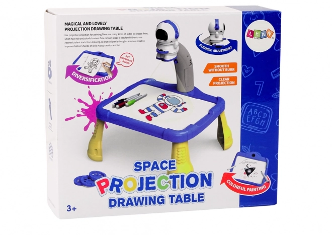 Cosmic Drawing Projector Table Set for Kids