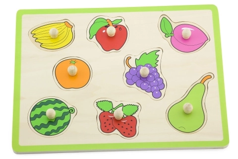 Wooden Fruit Puzzle