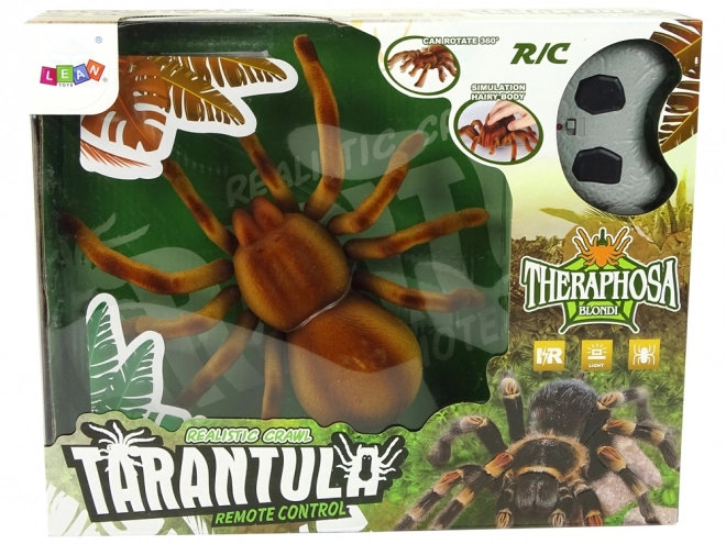 Remote Control Brown Tarantula Toy