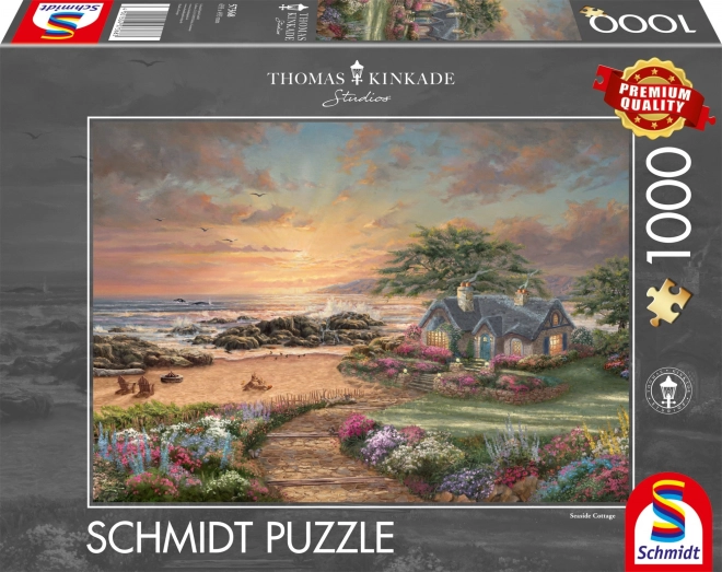 Charming Coastal Cottage Puzzle 1000 Pieces