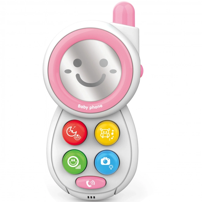 Woopie interaktivní dětský telefon s melodiemi