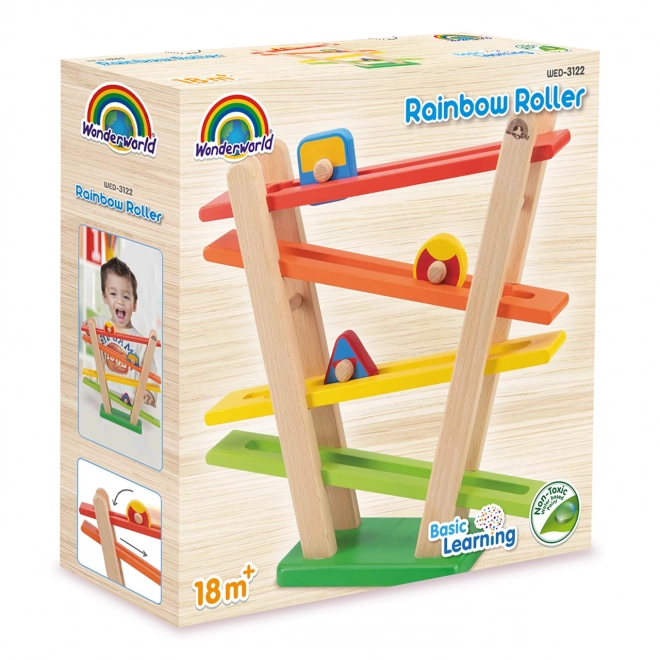 Wooden Rainbow Track