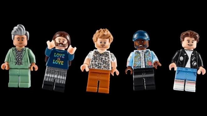 Queer Eye - The Fab 5 Loft LEGO Set