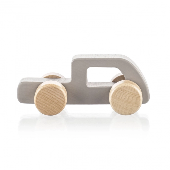 Wooden Sports Car - Grey