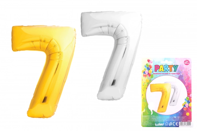 Inflatable Number 7 Balloon