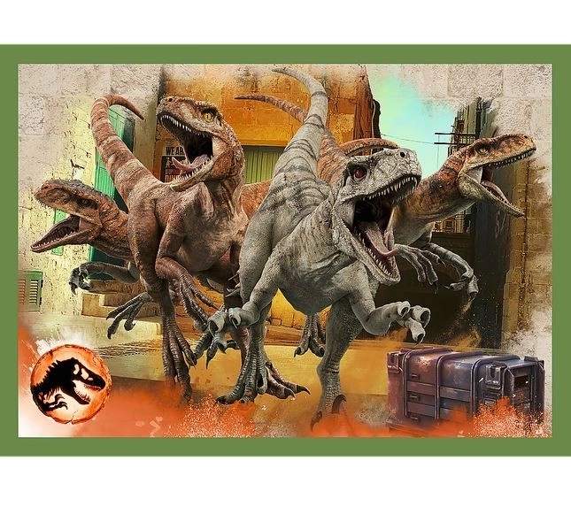 Dangerous Dinosaurs Jurassic World Puzzle Set