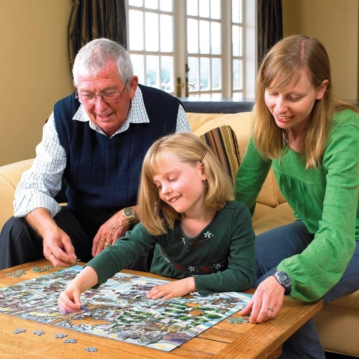 Three piece sizes for the whole family